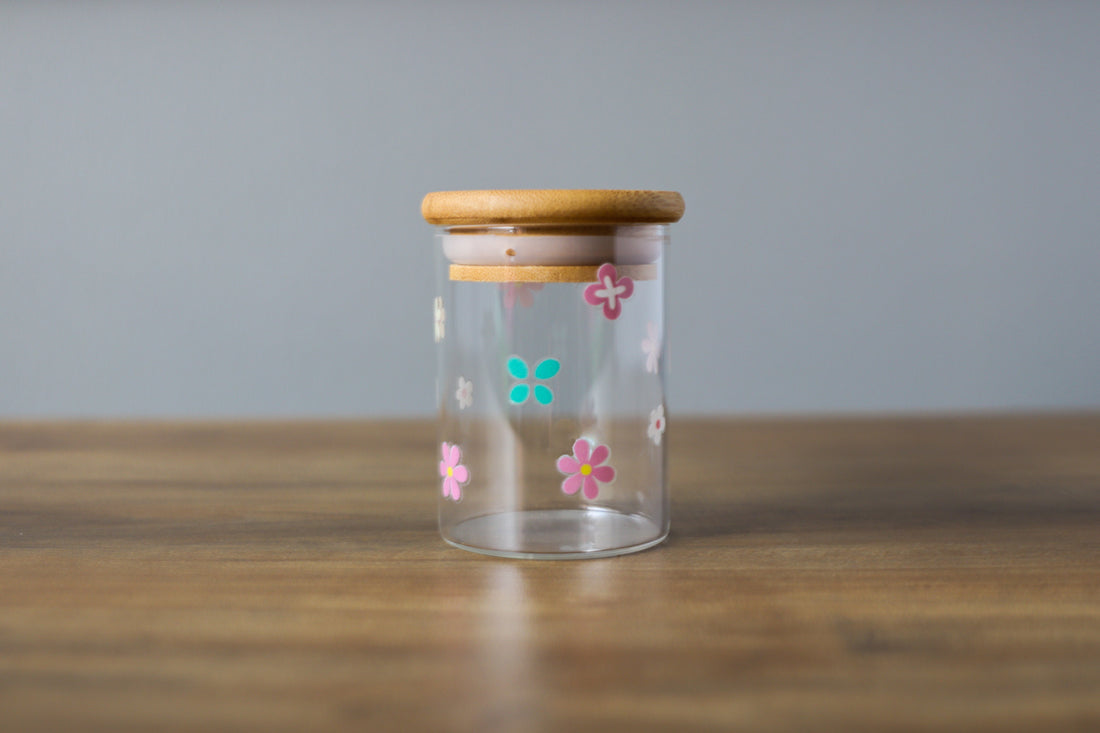 Floral Escape Stash Jar