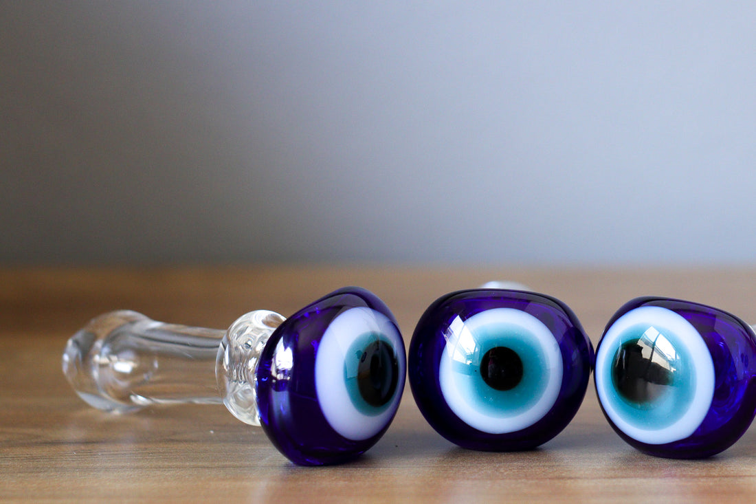 Evil Eye Glass Pipe